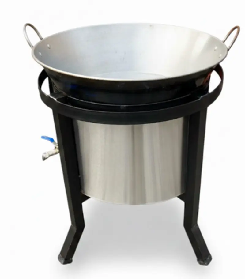 Chicharronera industrial Indunova de 25 libras